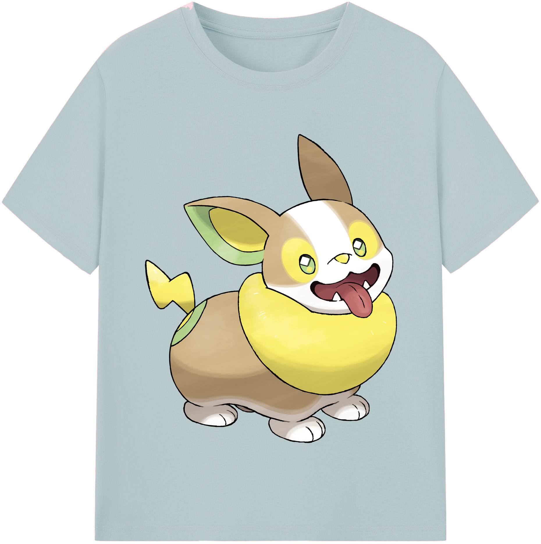 （画像用） ポケットモンスター Pokémon 綿100％半袖Tシャツ（フロントプリント）